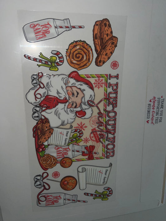 Christmas Glitter cups, lava cups!